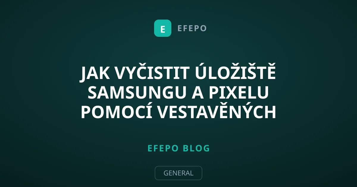 Jak vyčistit úložiště Samsungu a Pixelu pomocí vestavěných nástrojů